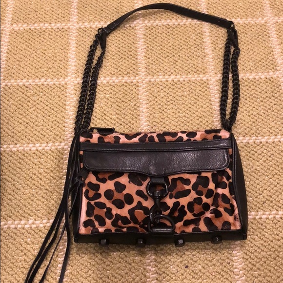 Rebecca Minkoff Handbags - Leopard Rebecca Minkoff mini Mac